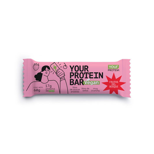 YOUR PROTEIN BAR FRUTOS DEL BOSQUE VEGAN