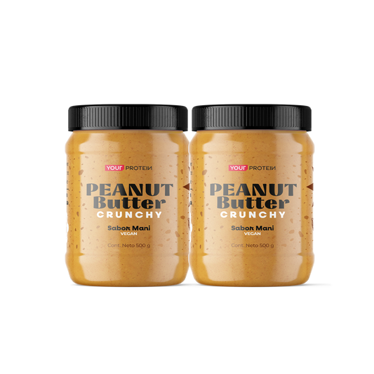 PACK 2 YOUR PROTEIN PEANUT BUTTER CRUNCHY